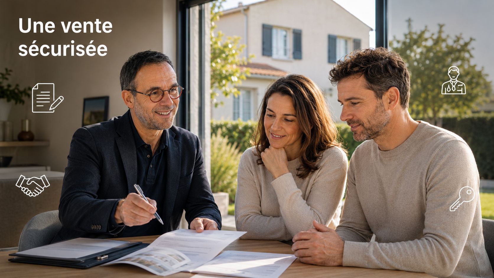 De la visite à la signature à Dompierre-sur-Mer